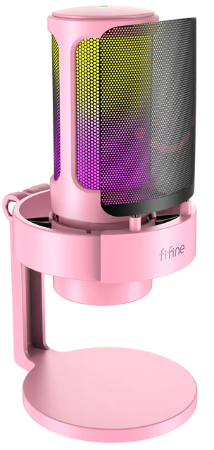 Купить Конденсаторный USB-микрофон FIFINE AmpliGame A8, Pink